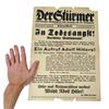 Image 2 : Der Sturmer Early Nazi Election Broadside Poster