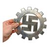 Image 2 : Third Reich Nazi DAF Metal Plaque