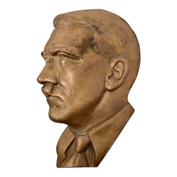 Adolf Hitler Metal Plaque