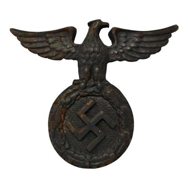 Early NSDAP Iron Wall Plaque