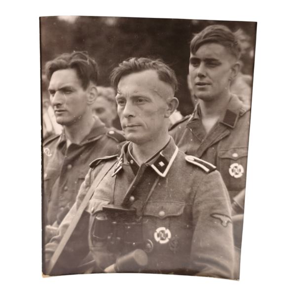 Unpublished Dutch Waffen SS Volunteer Legion - Avegoor Training Center 1943 Photograph
