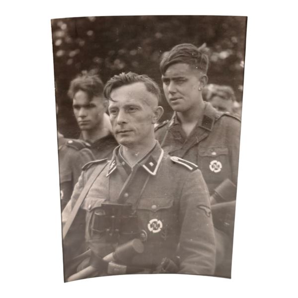 Unpublished Dutch Waffen SS Volunteer Legion - Avegoor Training Center 1943 Photograph