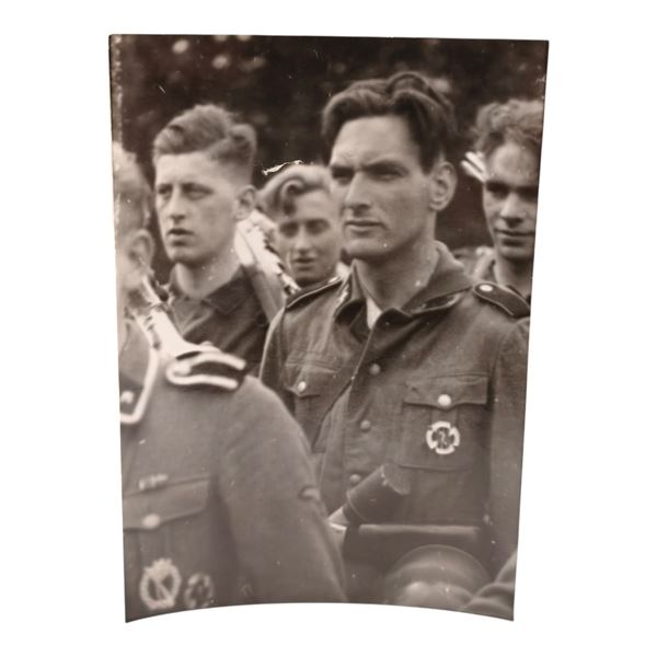 Unpublished Dutch Waffen SS Volunteer Legion - Avegoor Training Center 1943 Photograph