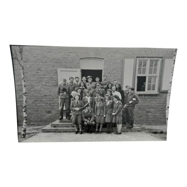 Unpublished Dutch Waffen SS Volunteer Legion - Avegoor Training Center 1943 Photograph