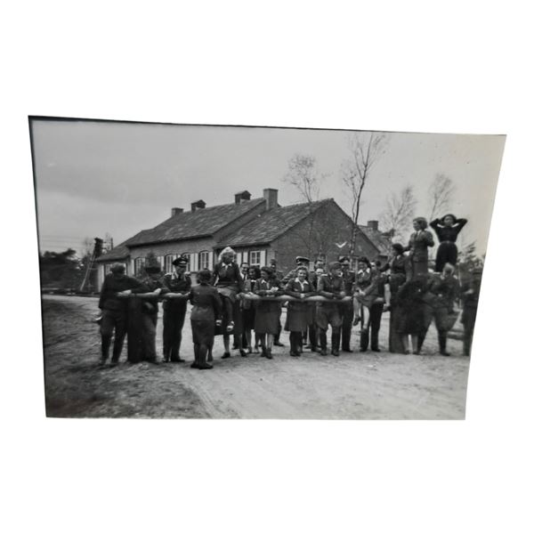 Unpublished Dutch Waffen SS Volunteer Legion - Avegoor Training Center 1943 Photograph