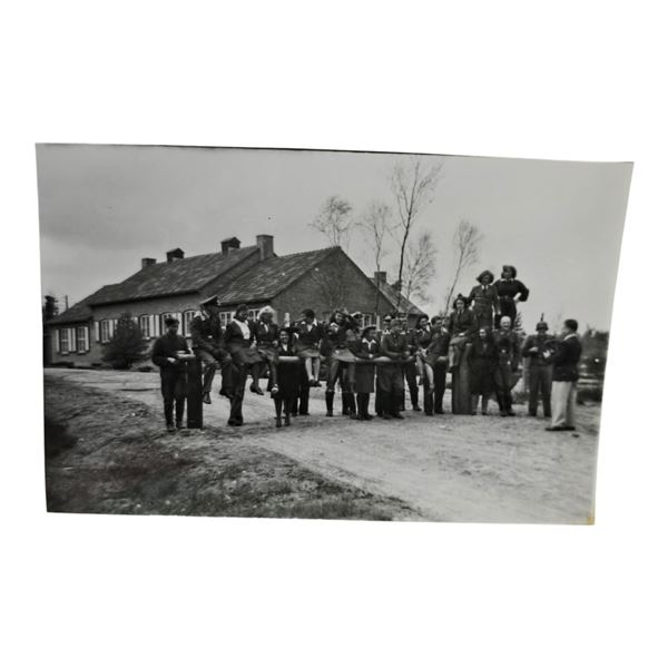 Unpublished Dutch Waffen SS Volunteer Legion - Avegoor Training Center 1943 Photograph