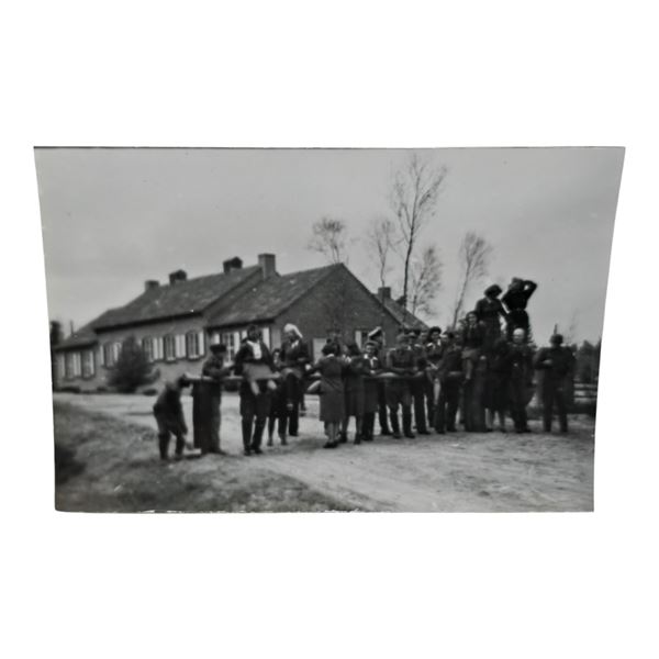 Unpublished Dutch Waffen SS Volunteer Legion - Avegoor Training Center 1943 Photograph