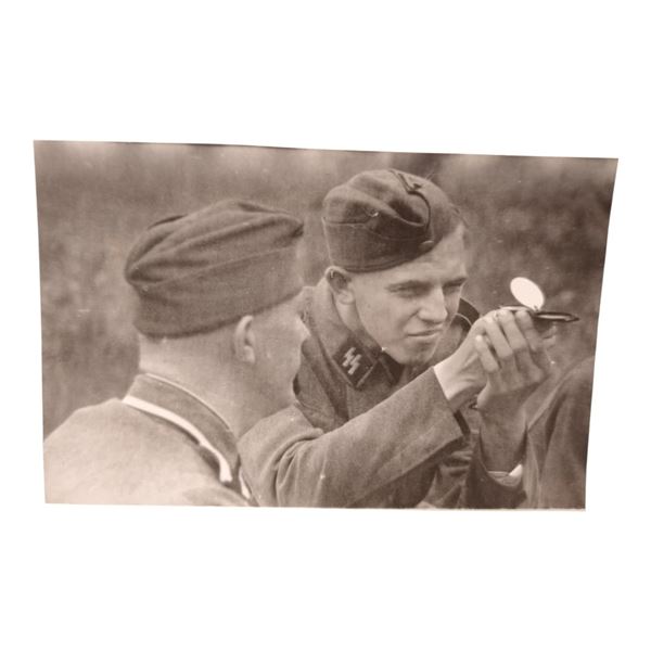 Unpublished Dutch Waffen SS Volunteer Legion - Avegoor Training Center 1943 Photograph