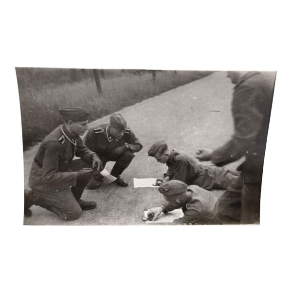 Unpublished Dutch Waffen SS Volunteer Legion - Avegoor Training Center 1943 Photograph