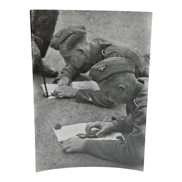 Unpublished Dutch Waffen SS Volunteer Legion - Avegoor Training Center 1943 Photograph