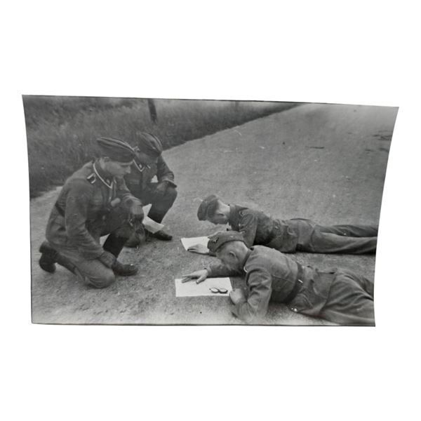 Unpublished Dutch Waffen SS Volunteer Legion - Avegoor Training Center 1943 Photograph