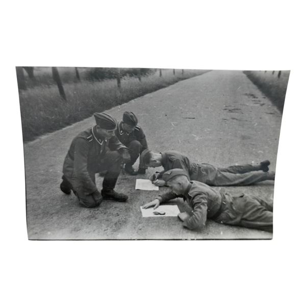 Unpublished Dutch Waffen SS Volunteer Legion - Avegoor Training Center 1943 Photograph