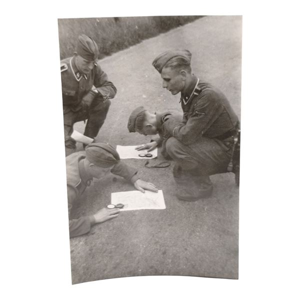 Unpublished Dutch Waffen SS Volunteer Legion - Avegoor Training Center 1943 Photograph