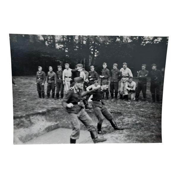 Unpublished Dutch Waffen SS Volunteer Legion - Avegoor Training Center 1943 Photograph