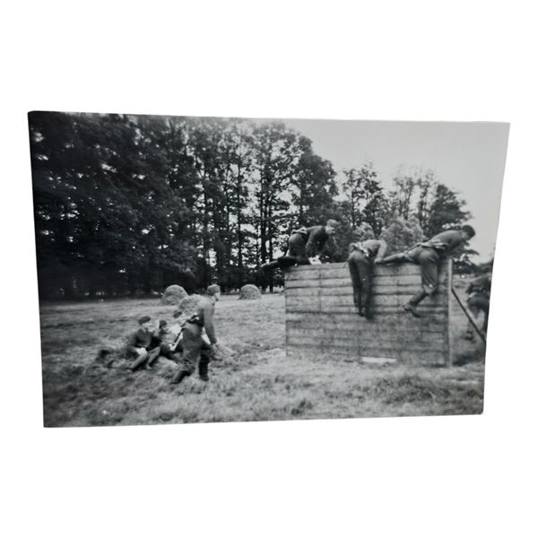 Unpublished Dutch Waffen SS Volunteer Legion - Avegoor Training Center 1943 Photograph