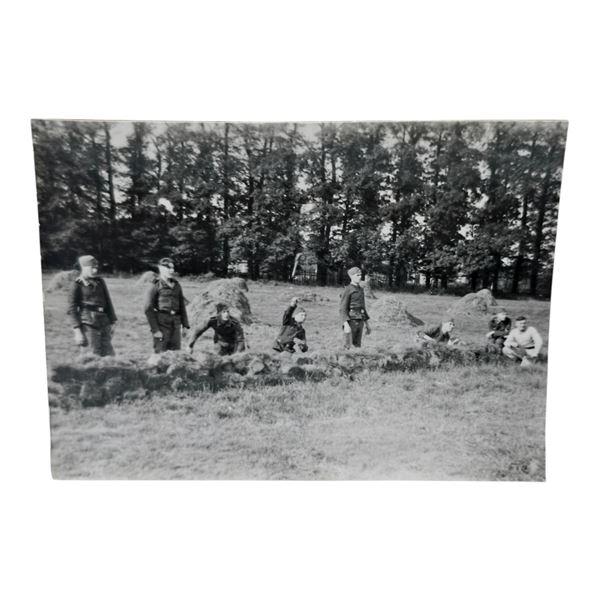 Unpublished Dutch Waffen SS Volunteer Legion - Avegoor Training Center 1943 Photograph