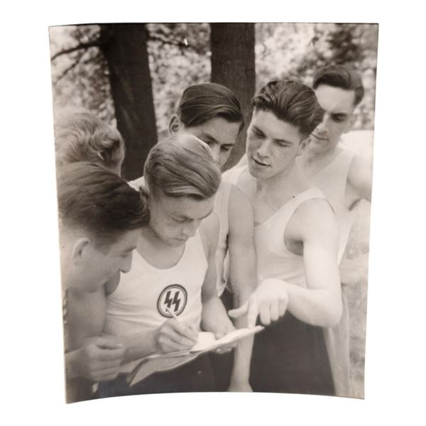 Unpublished Dutch Waffen SS Volunteer Legion - Avegoor Training Center 1943 Photograph