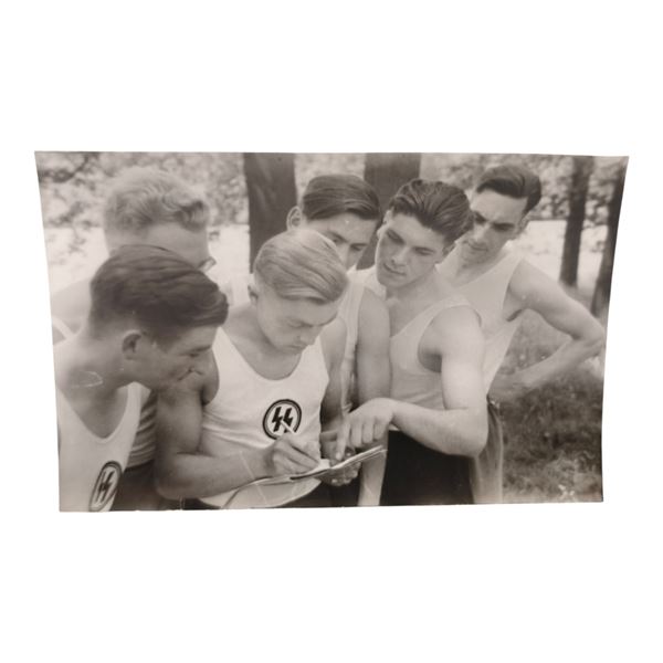 Unpublished Dutch Waffen SS Volunteer Legion - Avegoor Training Center 1943 Photograph