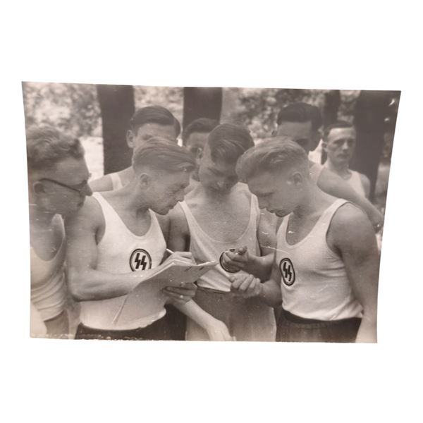 Unpublished Dutch Waffen SS Volunteer Legion - Avegoor Training Center 1943 Photograph