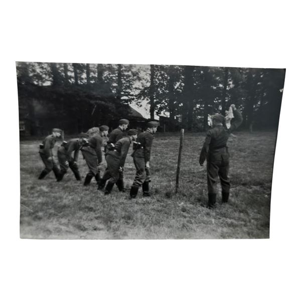 Unpublished Dutch Waffen SS Volunteer Legion - Avegoor Training Center 1943 Photograph