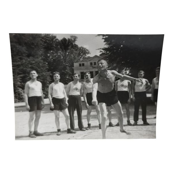 Unpublished Dutch Waffen SS Volunteer Legion - Avegoor Training Center 1943 Photograph