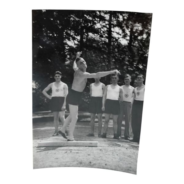 Unpublished Dutch Waffen SS Volunteer Legion - Avegoor Training Center 1943 Photograph