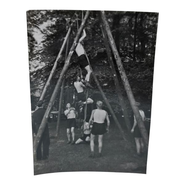 Unpublished Dutch Waffen SS Volunteer Legion - Avegoor Training Center 1943 Photograph