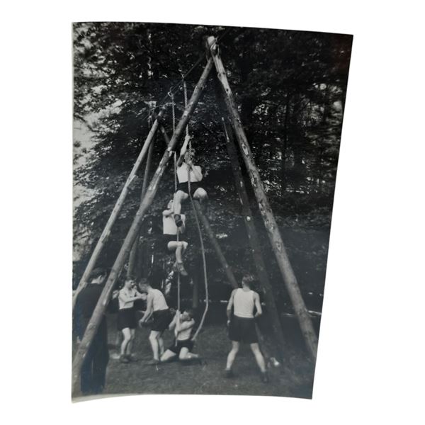 Unpublished Dutch Waffen SS Volunteer Legion - Avegoor Training Center 1943 Photograph