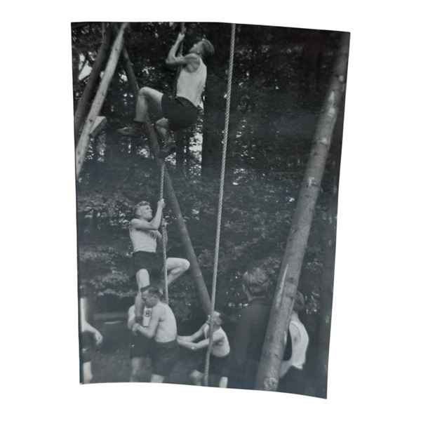 Unpublished Dutch Waffen SS Volunteer Legion - Avegoor Training Center 1943 Photograph