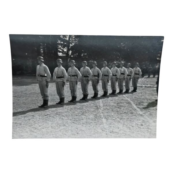 Unpublished Dutch Waffen SS Volunteer Legion - Avegoor Training Center 1943 Photograph