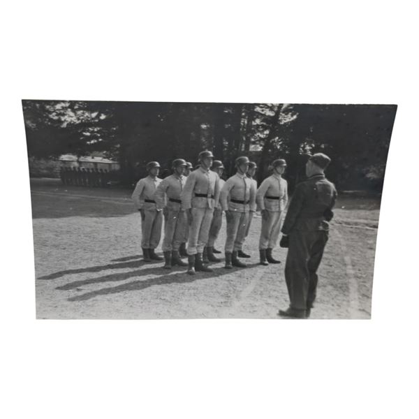 Unpublished Dutch Waffen SS Volunteer Legion - Avegoor Training Center 1943 Photograph