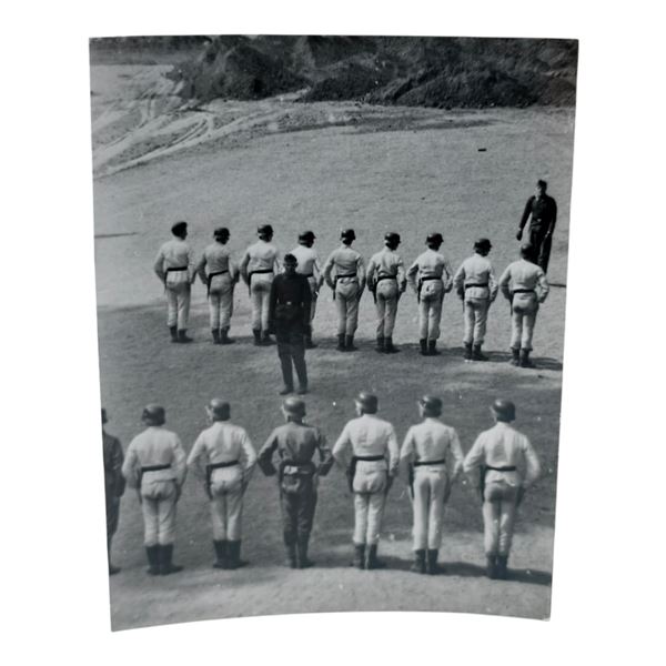 Unpublished Dutch Waffen SS Volunteer Legion - Avegoor Training Center 1943 Photograph