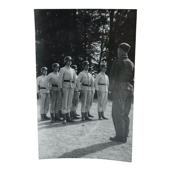Unpublished Dutch Waffen SS Volunteer Legion - Avegoor Training Center 1943 Photograph