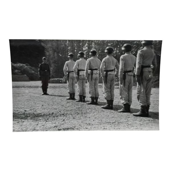 Unpublished Dutch Waffen SS Volunteer Legion - Avegoor Training Center 1943 Photograph