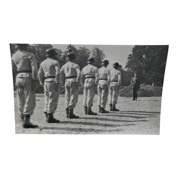 Unpublished Dutch Waffen SS Volunteer Legion - Avegoor Training Center 1943 Photograph