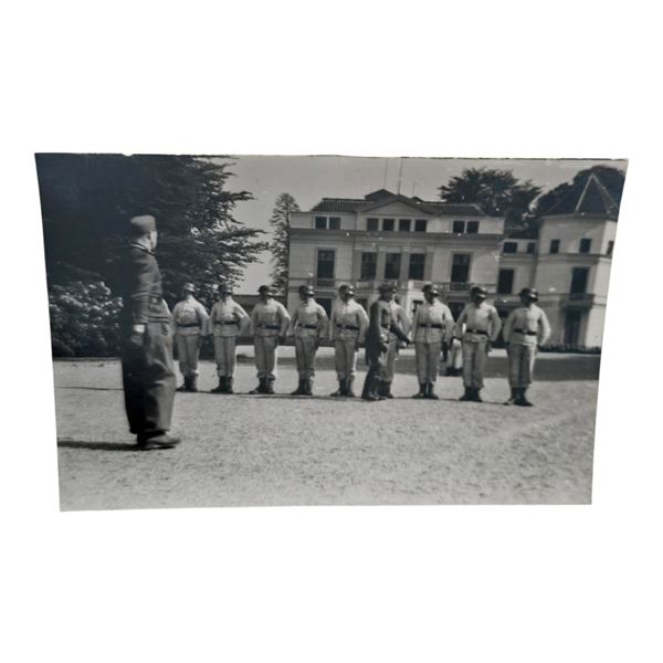 Unpublished Dutch Waffen SS Volunteer Legion - Avegoor Training Center 1943 Photograph