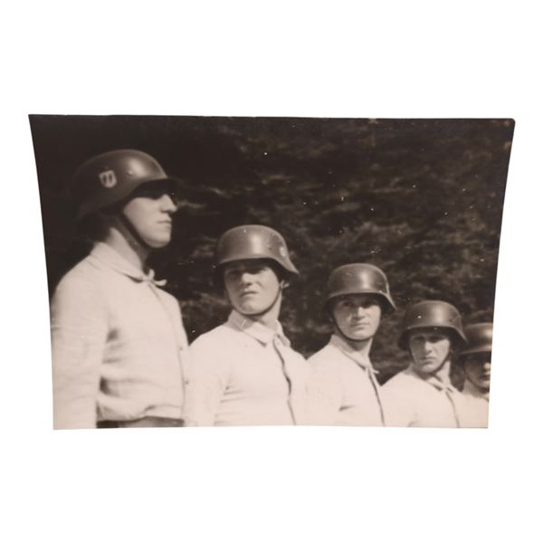 Unpublished Dutch Waffen SS Volunteer Legion - Avegoor Training Center 1943 Photograph