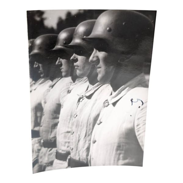 Unpublished Dutch Waffen SS Volunteer Legion - Avegoor Training Center 1943 Photograph