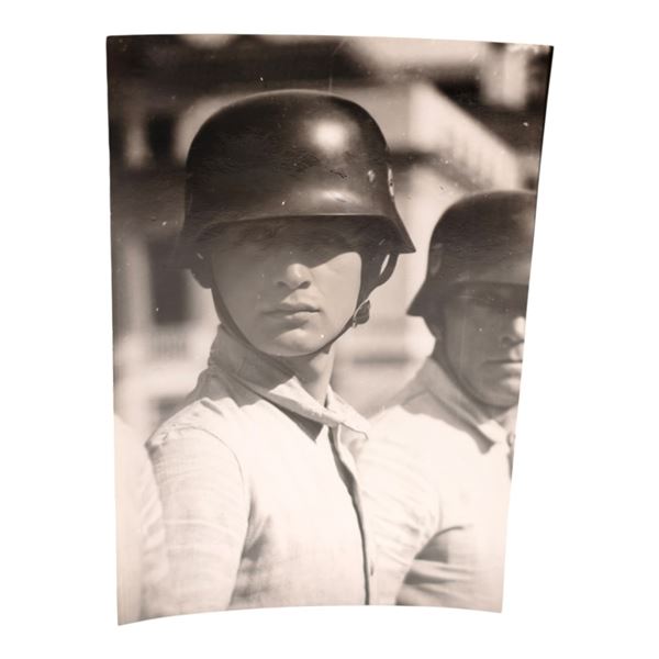 Unpublished Dutch Waffen SS Volunteer Legion - Avegoor Training Center 1943 Photograph