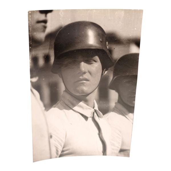 Unpublished Dutch Waffen SS Volunteer Legion - Avegoor Training Center 1943 Photograph