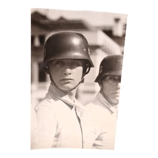 Unpublished Dutch Waffen SS Volunteer Legion - Avegoor Training Center 1943 Photograph