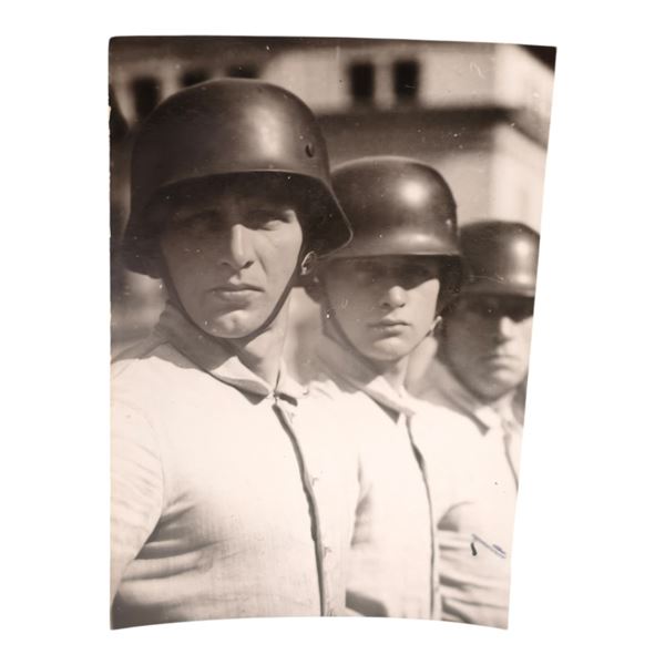 Unpublished Dutch Waffen SS Volunteer Legion - Avegoor Training Center 1943 Photograph