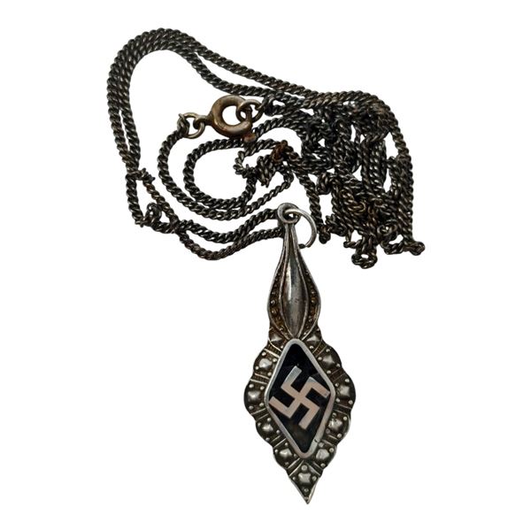 NSDAP Supporters Necklace in 900 Silver