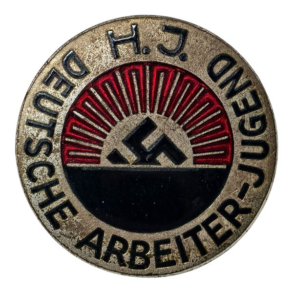 Early Hitler Youth HJ Membership Badge