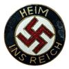 Image 1 : Third Reich Nazi Heim Ins Reich Badge