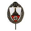Image 1 : Third Reich Nazi 25 Year Veterans Association Pin