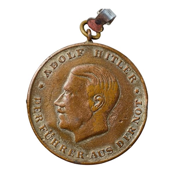 Adolf Hitler Opel Automobile Works 1933 Medallion