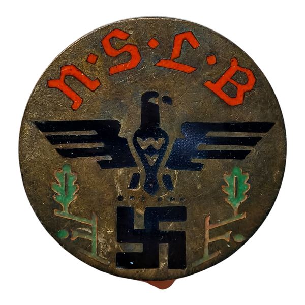 Third Reich Nazi Nationalsozialistischer Lehrerbund Badge