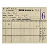 Image 1 : Milk Ration Card for Jewish Child from Lodz Litzmannstadt Ghetto
