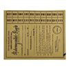 Image 2 : Milk Ration Card for Jewish Child from Lodz Litzmannstadt Ghetto